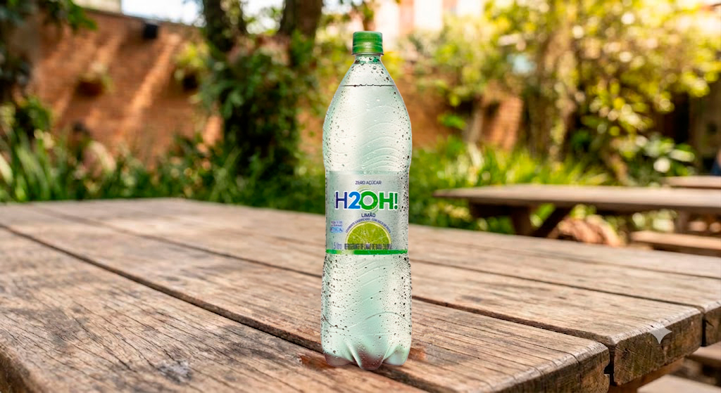 Foto ilustrativa de Água H2O Com Gás — imagem provisória, será substituída pela foto real