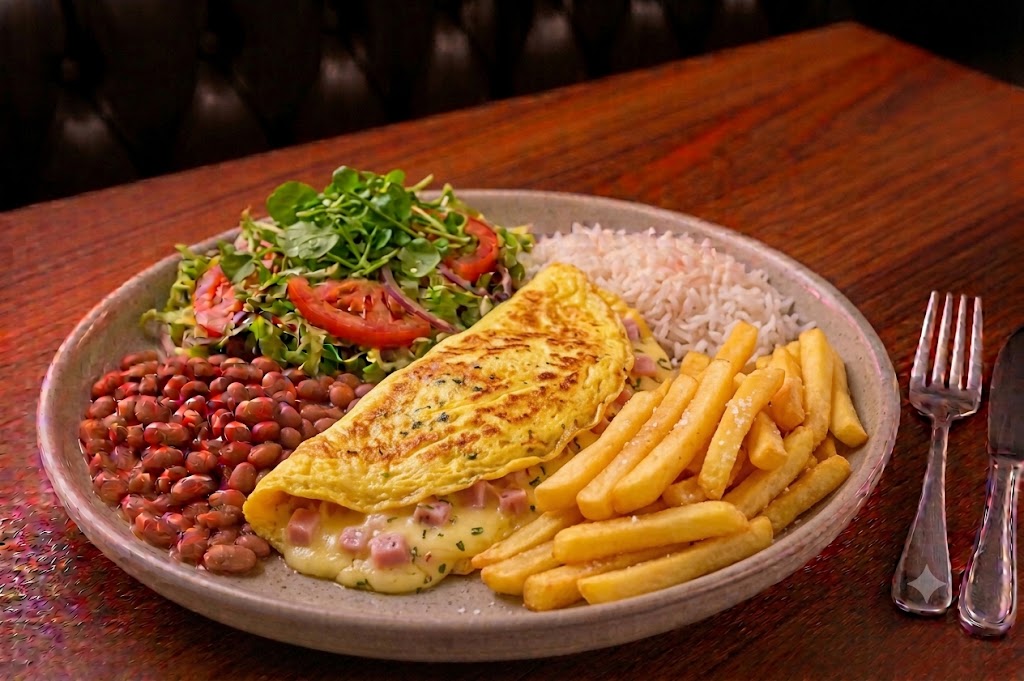 Foto ilustrativa de Omelete — imagem provisória, será substituída pela foto real do prato