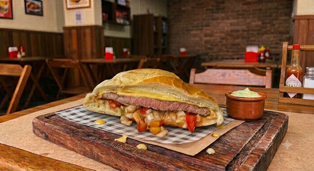 Foto ilustrativa de X Churrasco — imagem provisória, será substituída pela foto real do prato