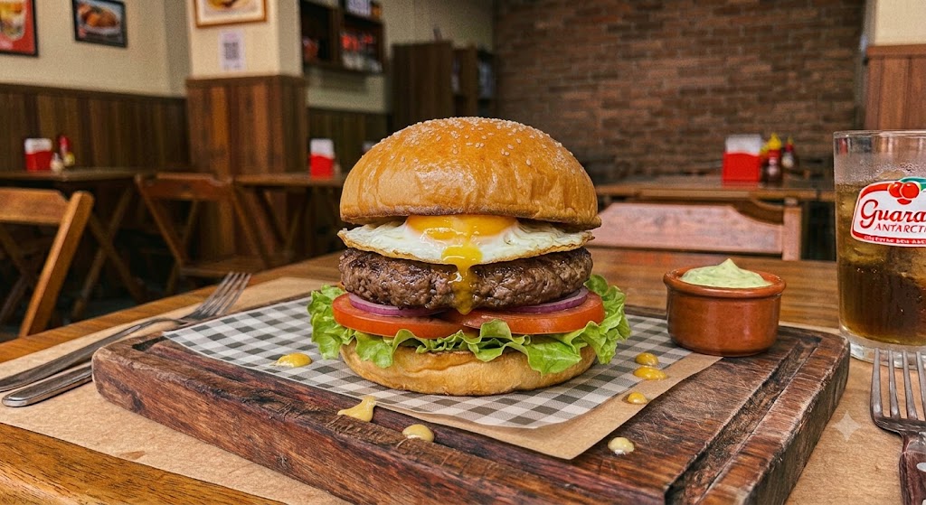 Foto ilustrativa de X Egg Salada — imagem provisória, será substituída pela foto real do prato